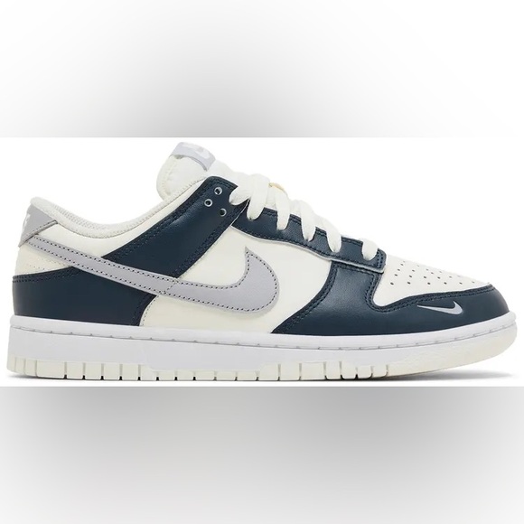 Nike Dunk Low “Sail Armory Navy” - Picture 2 of 9